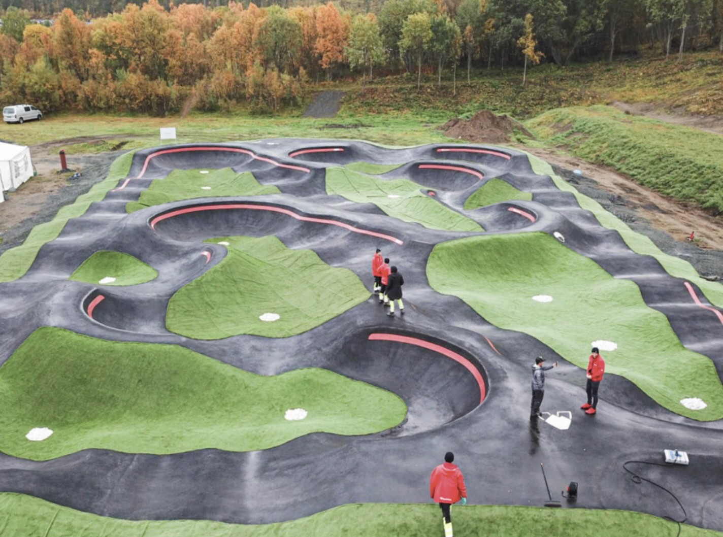 Proposed track layout